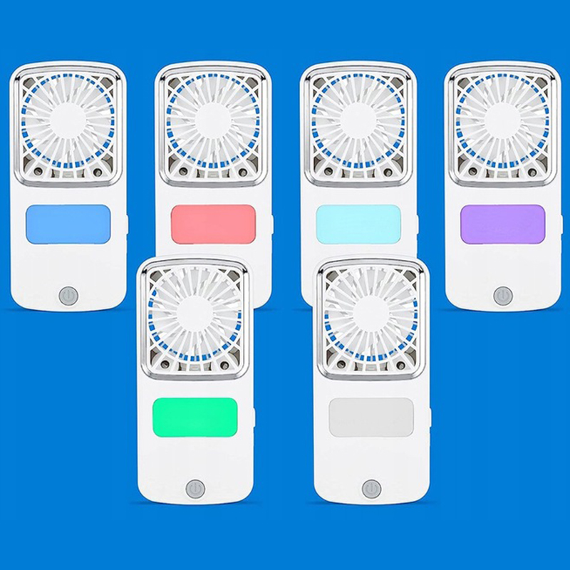 Vreckový mini RGB ventilátor