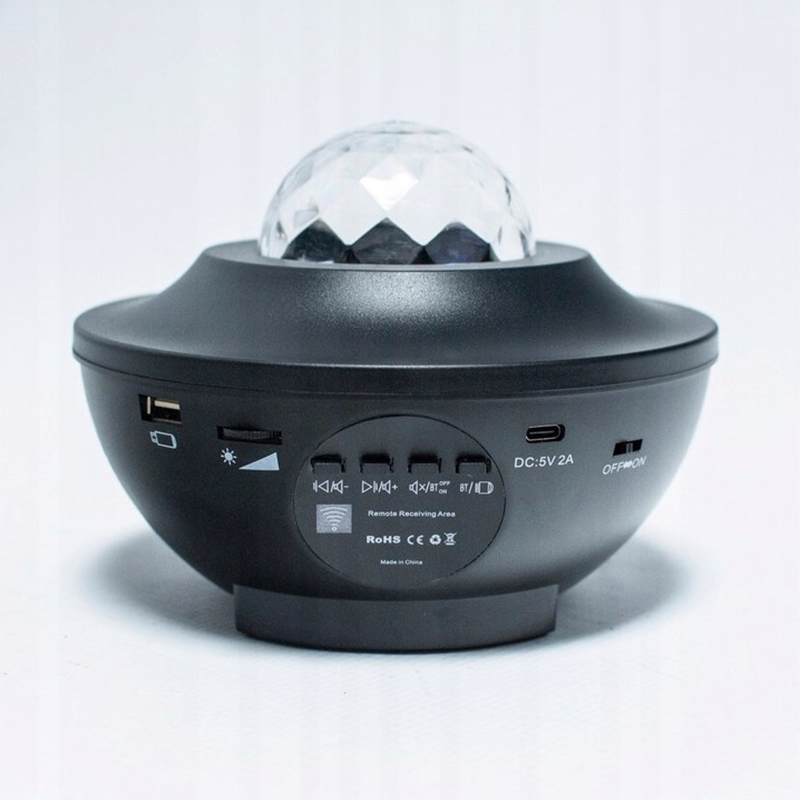 Nočná lampa s projektorom Bluetooth
