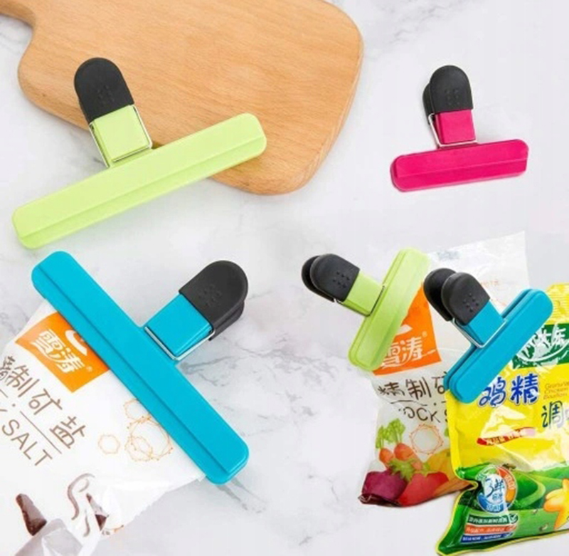 Spona na uzatváranie vreciek s potravinami 8x6cm