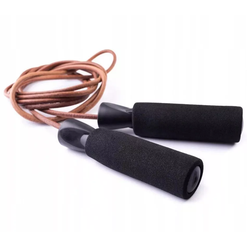 Tréningové švihadlo kožené Foxter 275cm