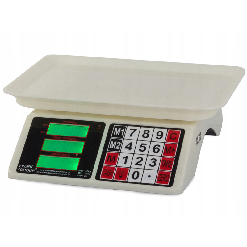 Obchodná váha TS-808 40kg/2g