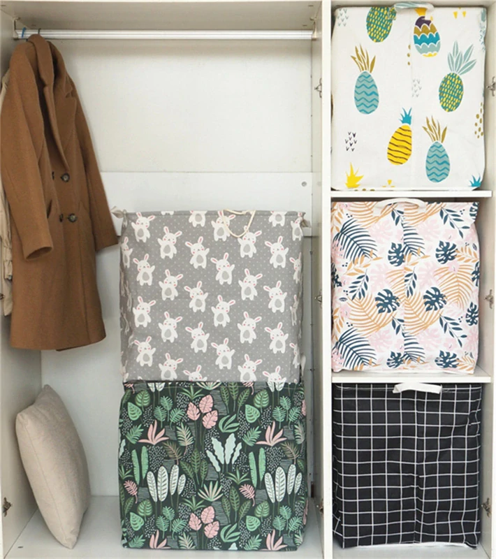 Skladací kôš na prádlo a hračky 90L