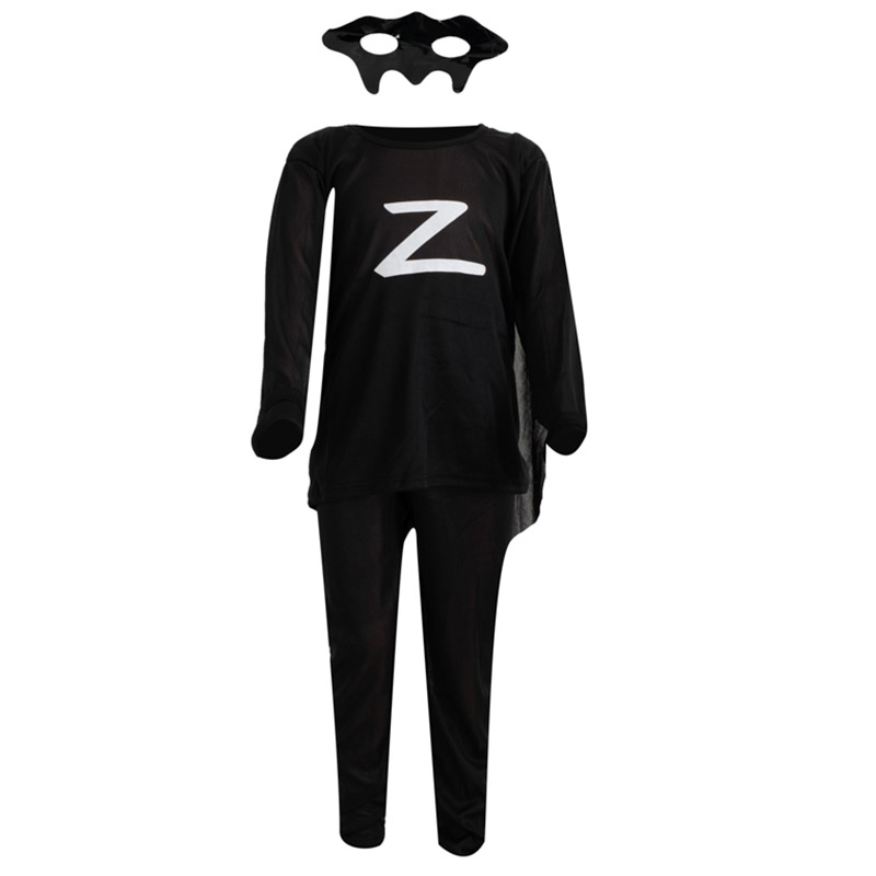 Detský kostým Zorro veľkosť S 95-110cm