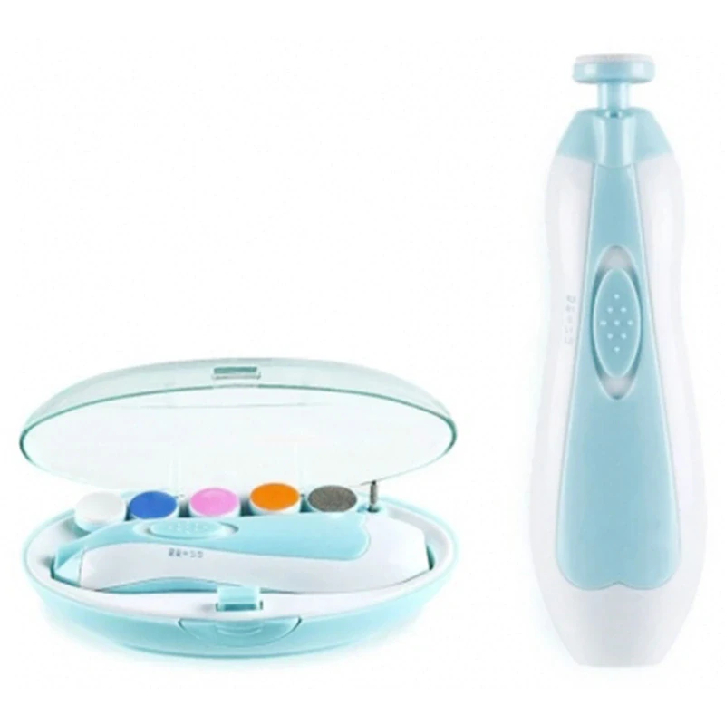 Sada na starostlivosť o detské nechty modrá