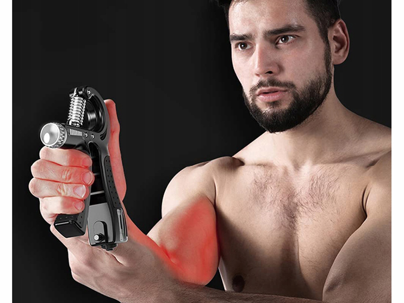 Posilňovač zápästia 10-60kg s počítadlom