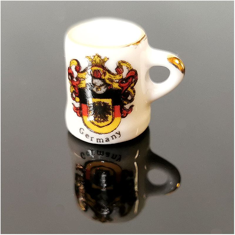 Reutter Porzelan - Miniatúra Porcelánový krígel GERMANY 1,5x1,5cm