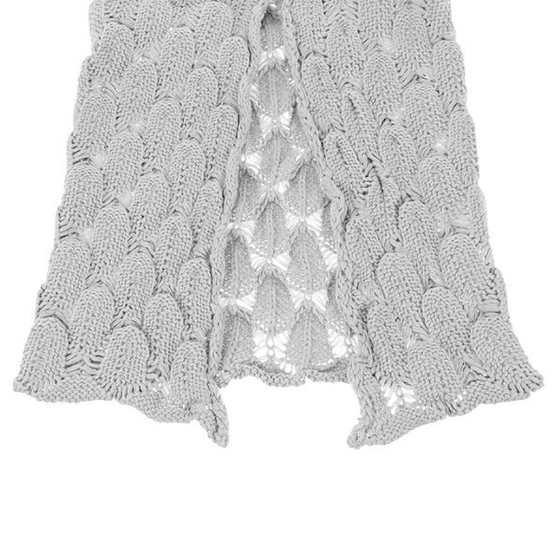 Deka Morská panna sivá XXL