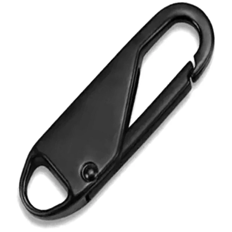 Náhradný ťaháčik na zips čierny