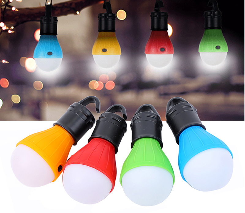 Kempingová lampa žiarovka