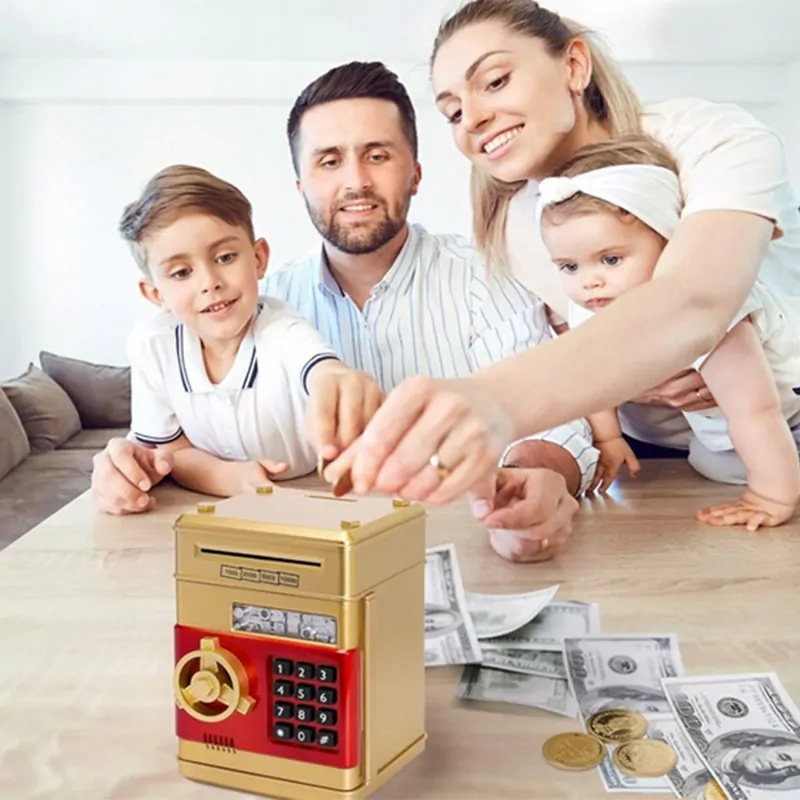 Pokladnička - Bankomat zlatý