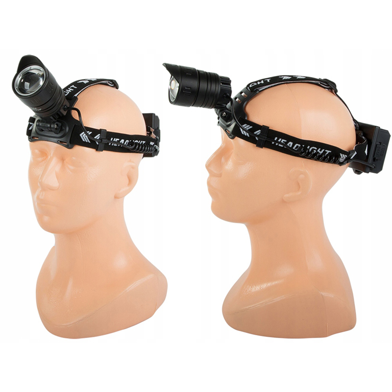 Bailong T51-P360 - Taktická čelová baterka