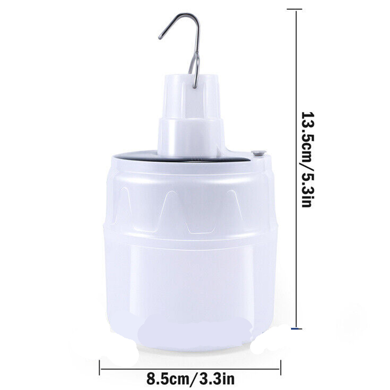 Kempingová solárna LED lampa 40W