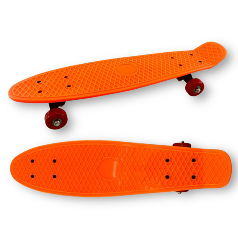 Skateboard farebný neón 