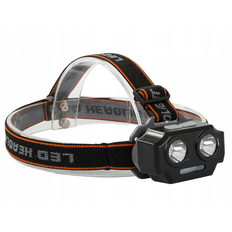 Čelová baterka Bailong SQ-803 LED 2xXHP30 + 3xSMD