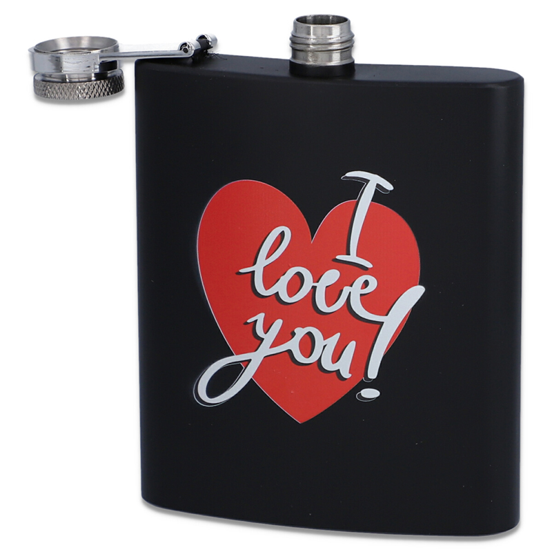 Ploskačka I Love You 210ml v darčekovej kazete