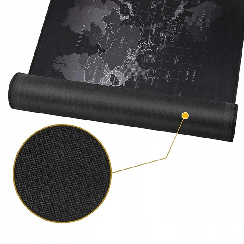 Hráčska podložka pod myš s RGB podsvietením 80x30cm