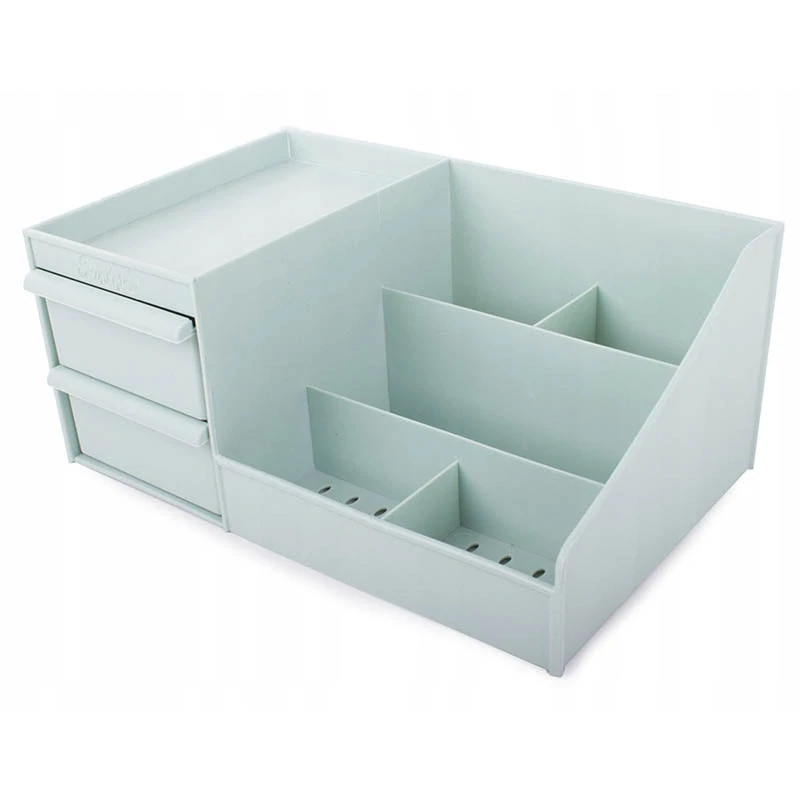 Organizér na kozmetiku a šperky zelený