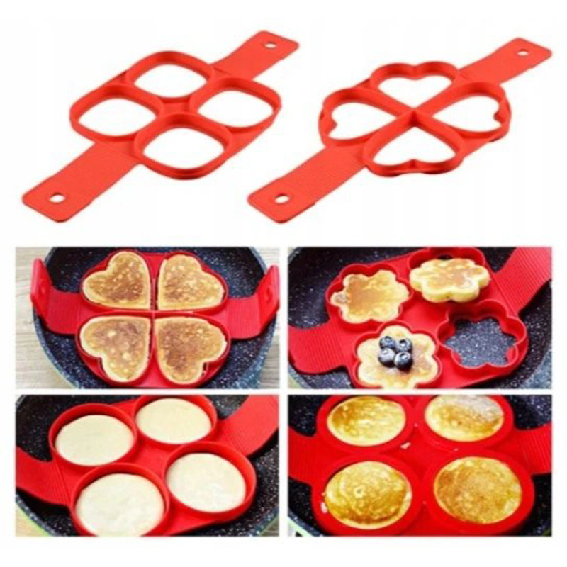 Silikónová forma na lievance a vajíčka Kvety