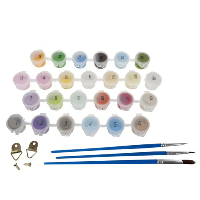 Maľovanie podľa čísel 40x50cm Mačičky