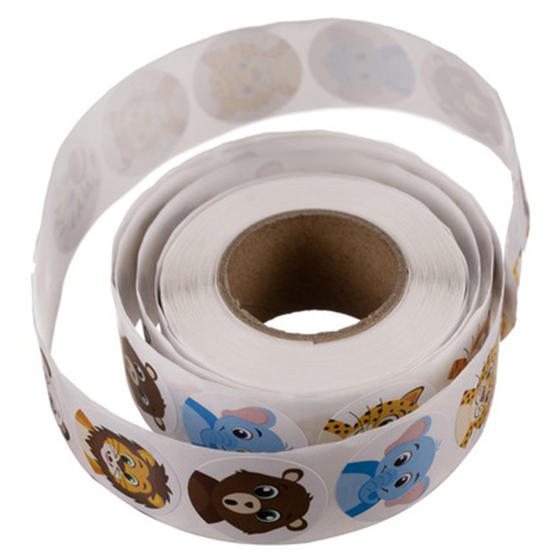 Motivačné detské nálepky rolka 500ks