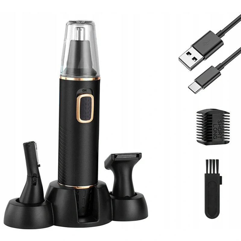 Pánsky zastrihávač brady, fúzov a chĺpkov USB LED TC-3581