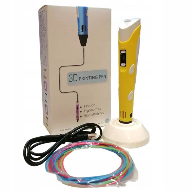 3D pero s 3x1m filamentami USB