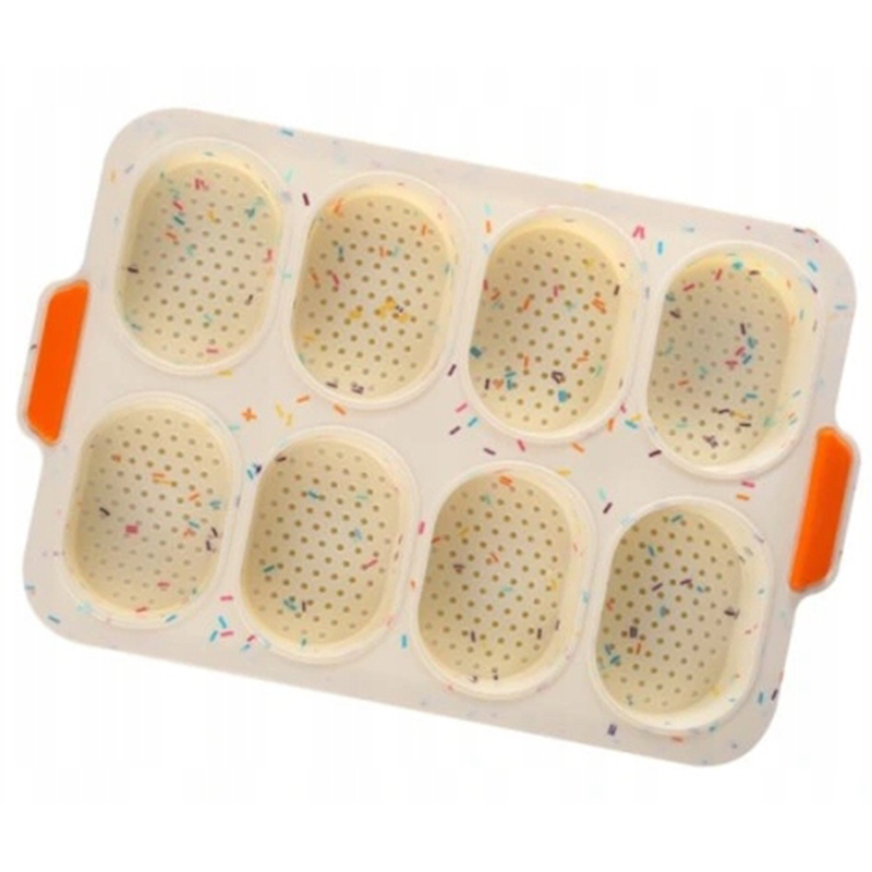 Silikónová forma na pečenie domácich žemlí a bagiet