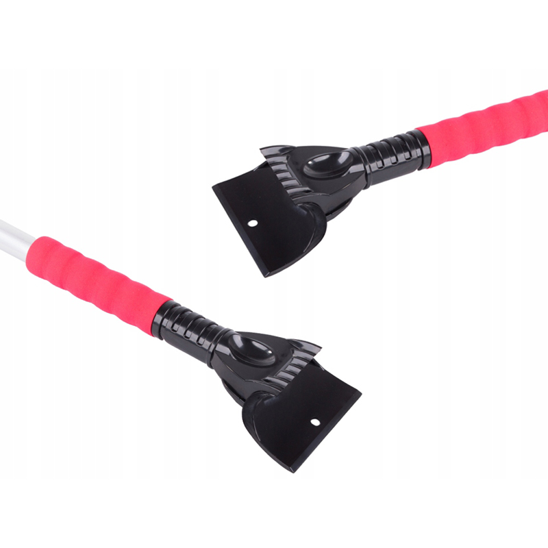 Škrabka plastová na ľad s metličkou