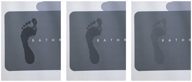 Kúpeľňová predložka rýchloschnúca  60x40cm