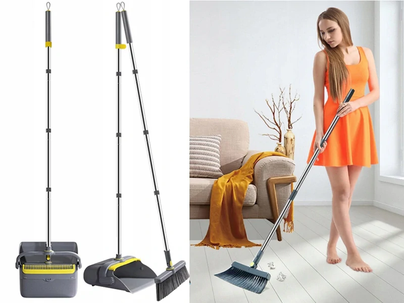 Leňoch - Metla 180° so zmetákom 2v1