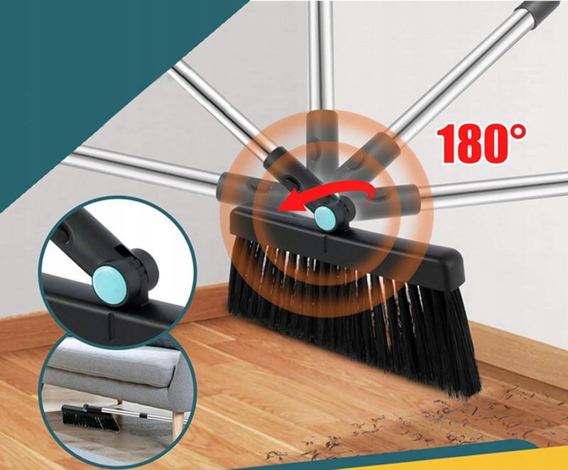 Leňoch - Metla 180° so zmetákom 2v1