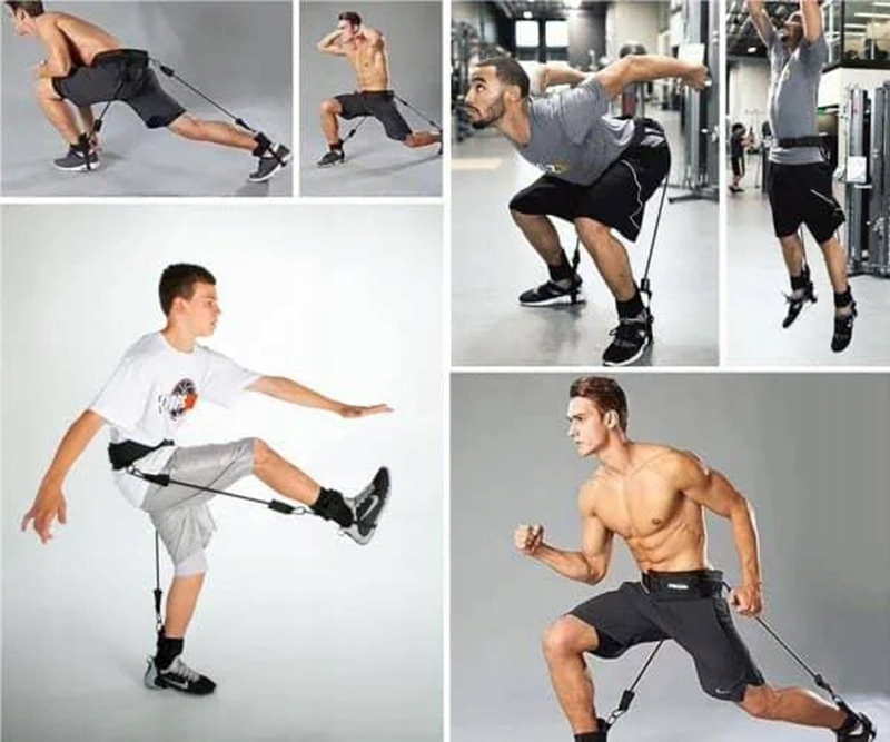 Odporové gumy na cvičenie výskoku