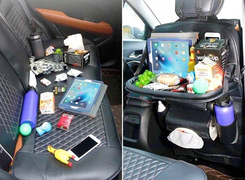 Organizér na sedadlo do auta z ekokože 60x43cm