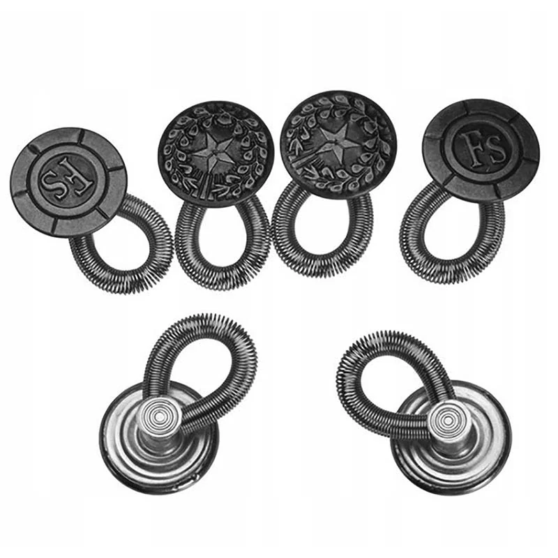 Gombíky na rozšírenie nohavíc – sada 6 kusov