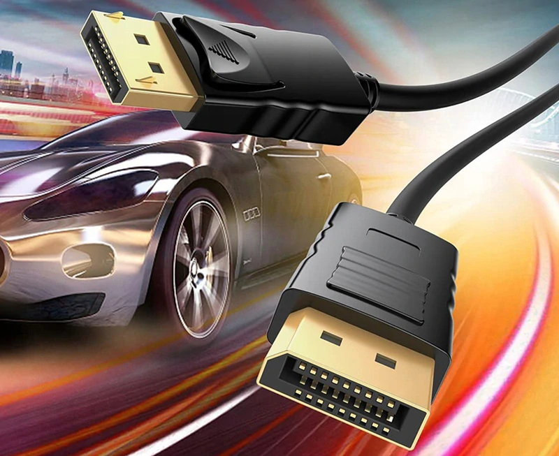 DisplayPort 1.4 kábel 8K 1,5 m s pozlátenými konektormi