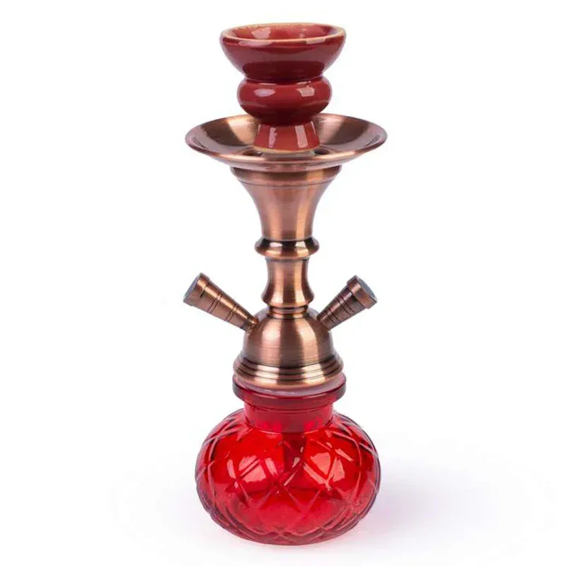 Fajka vodná SHISHA 26cm/2 červená