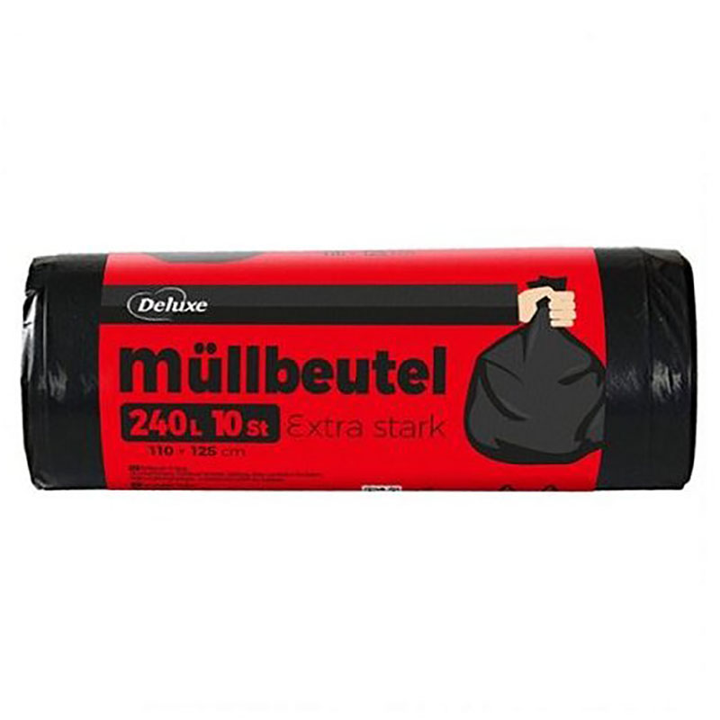 Igelitové vrecia na odpad Deluxe 240L 10ks