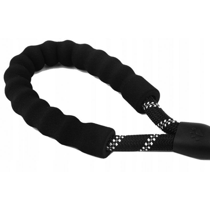 Vodítko pre psa 3m reflexné čierne