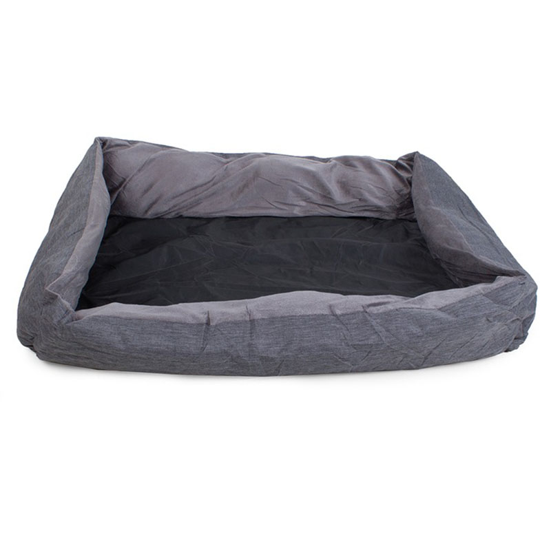 Pelech pre psa 80 x 65 cm sivý