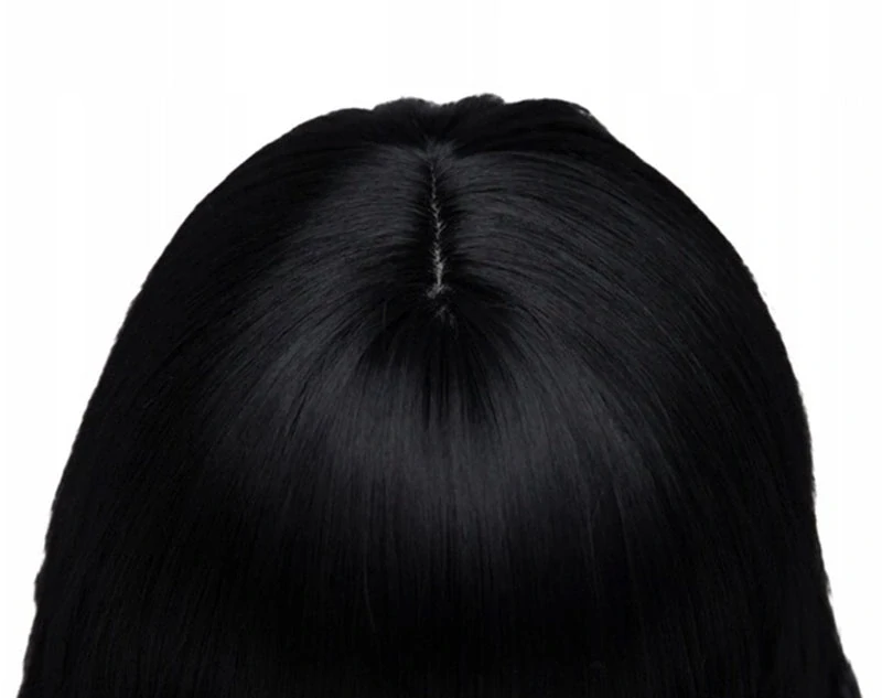 Parochňa čierna dlhá 65cm