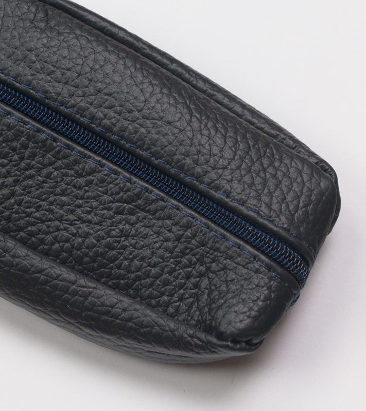 Kožená kľúčenka N119-7180 black