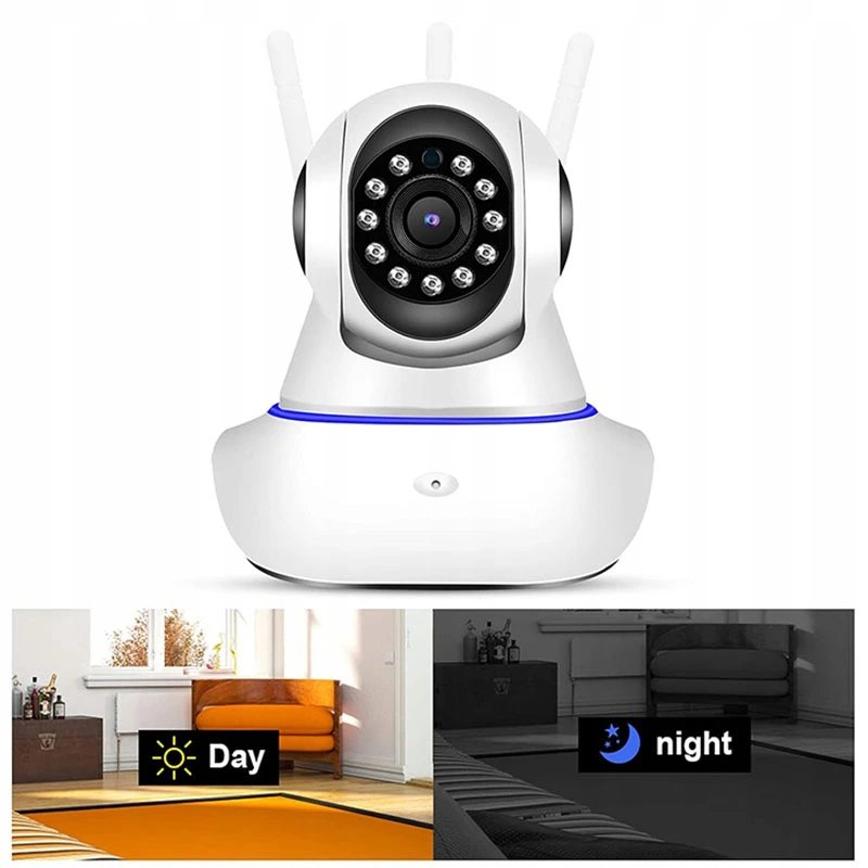 Interiérová WiFi IP kamera s nočným videním, detektorom pohybu + audio 2,4GHz
