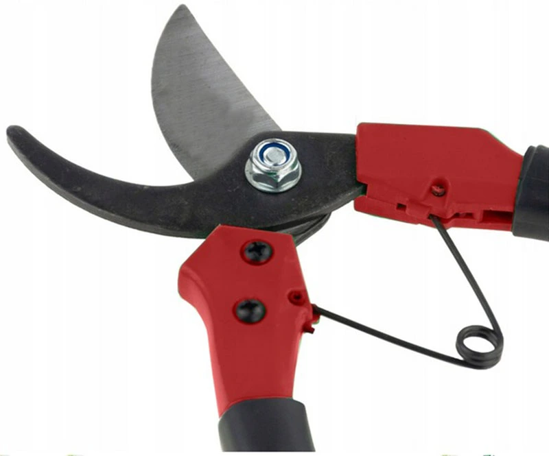 Záhradné ručné nožnice 4cm červené