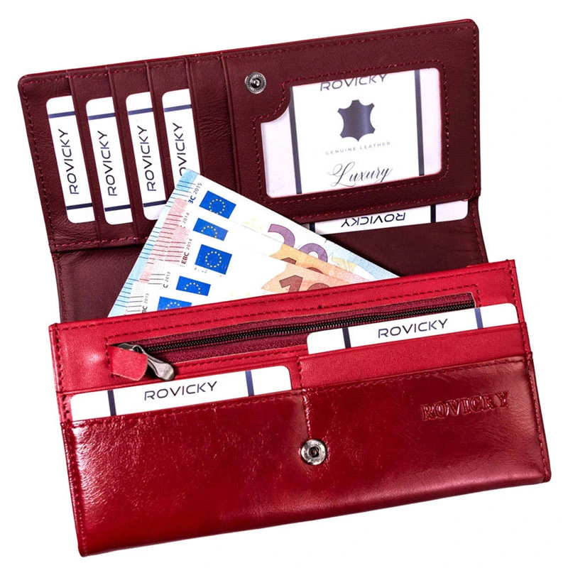 ROVICKY - Peňaženka dámska kožená RPX-27A-4-8063