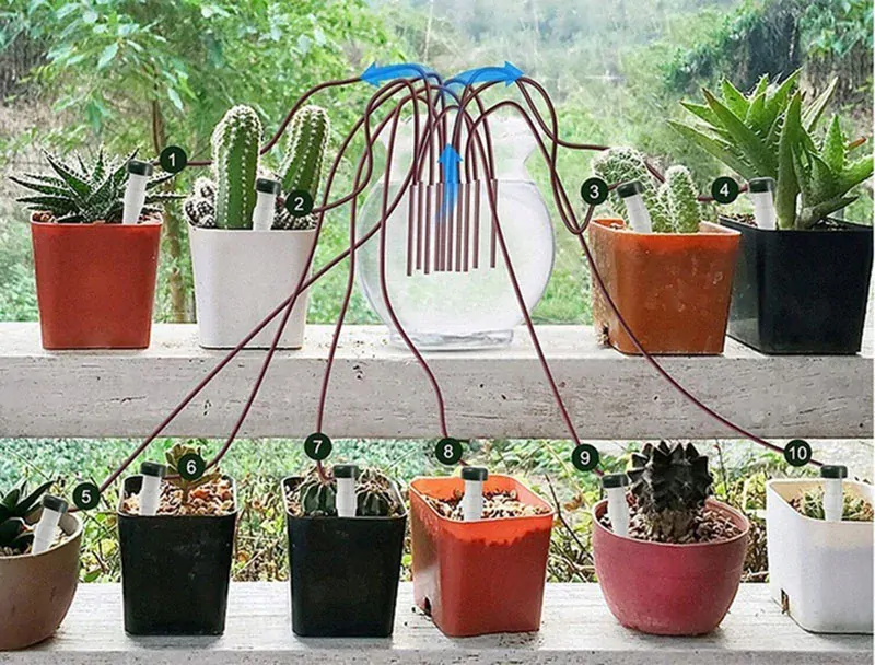 Automatický zavlažovač do kvetináčov 2ks