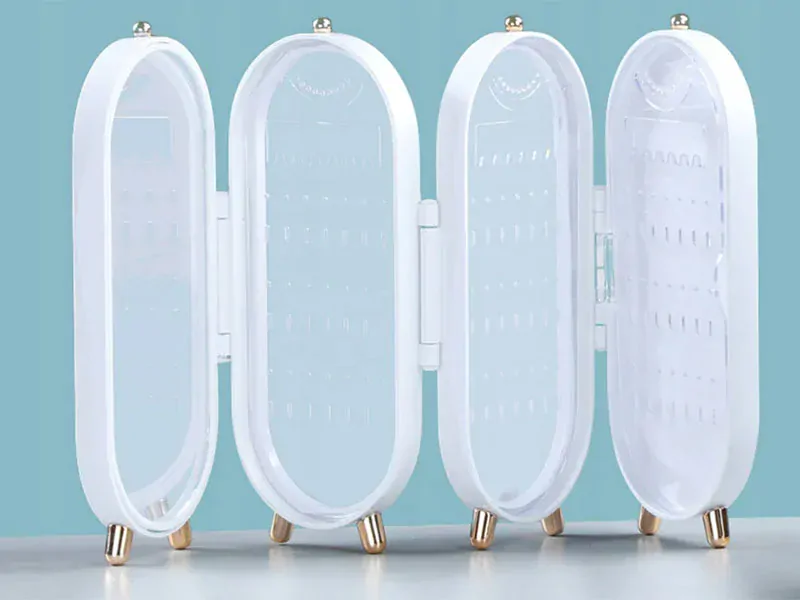 Organizér na bižutériu biely