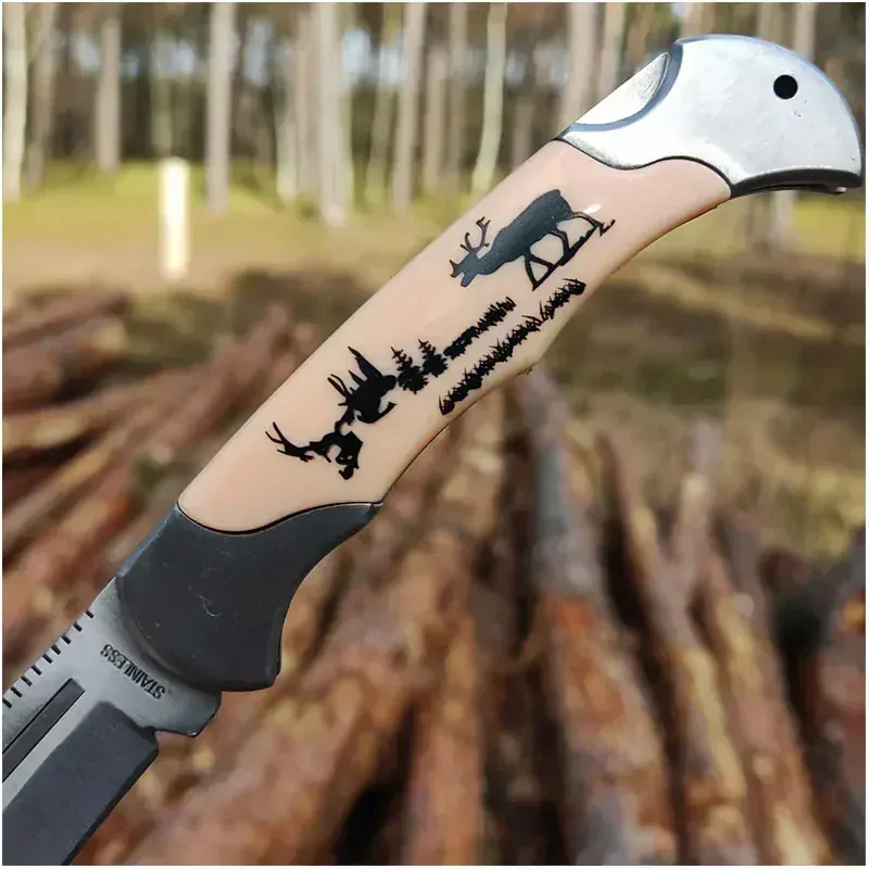 Vreckový poľovnícky nôž skladací 19/8cm