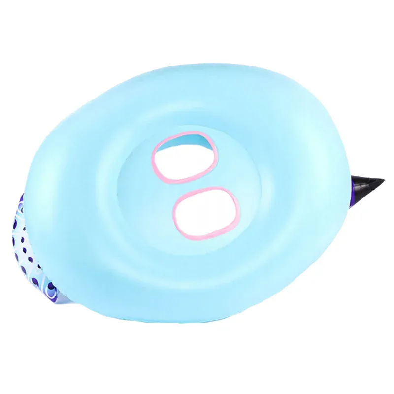 Detské plávacie koleso s otvormi pre nohy 60cm Páv