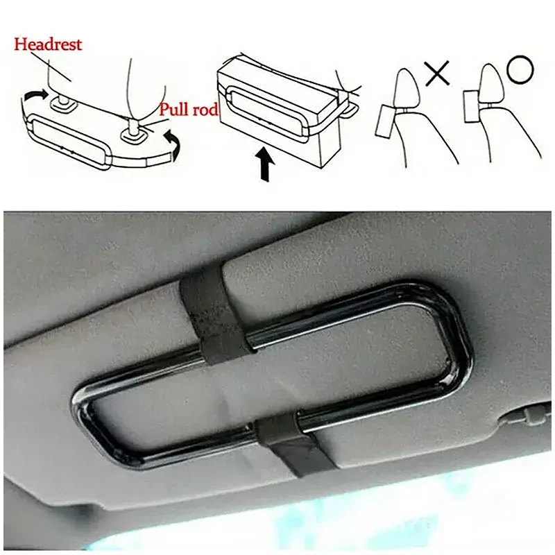 Držiak do auta na krabicu s hygienickými vreckovkami