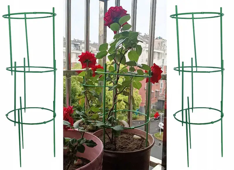 Krúžková podpera pre rastliny a kvety 60cm